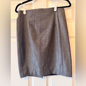 Grey pencil skirt from Express